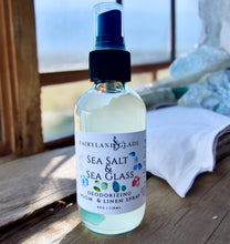 Load image into Gallery viewer, Sea Salt &amp; Sea Glass Deodorizing Room and Linen Spray
