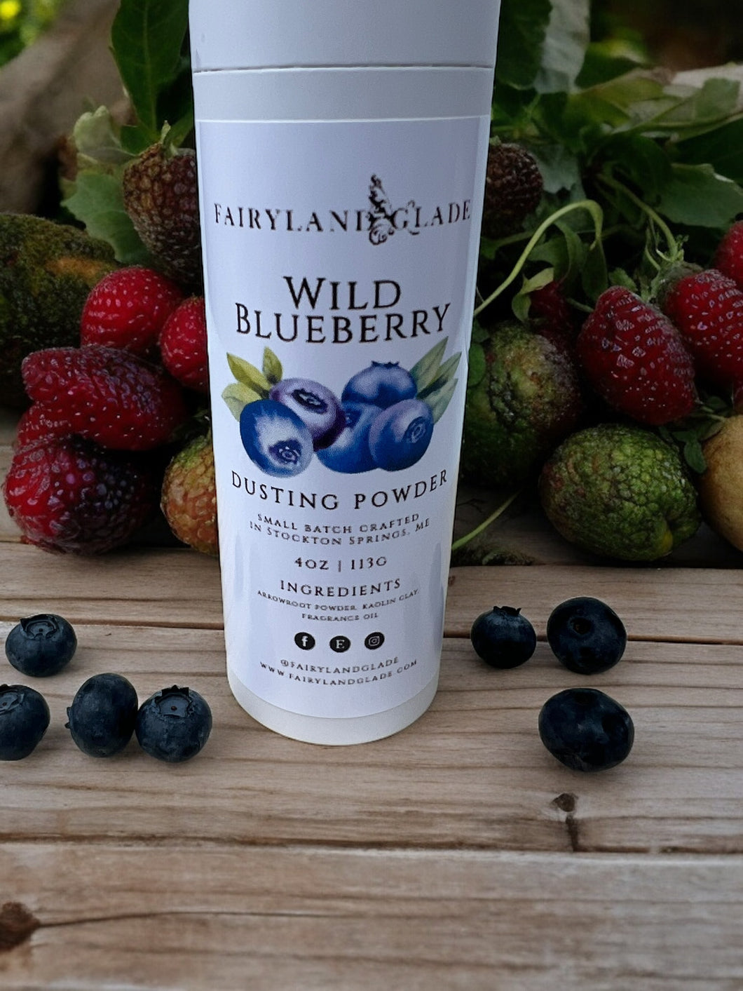 Wild Blueberry Body Dusting Powder