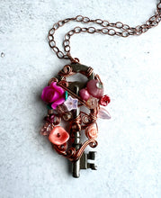 Load image into Gallery viewer, Passage Antique Skeleton Key Necklace
