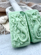 Load image into Gallery viewer, Sea Salt and Sea Glass Hidden Sea Glass Sea Salt Soap
