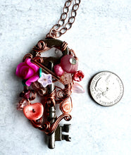 Load image into Gallery viewer, Passage Antique Skeleton Key Necklace
