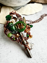 Load image into Gallery viewer, Passage Antique Skeleton Key Necklace
